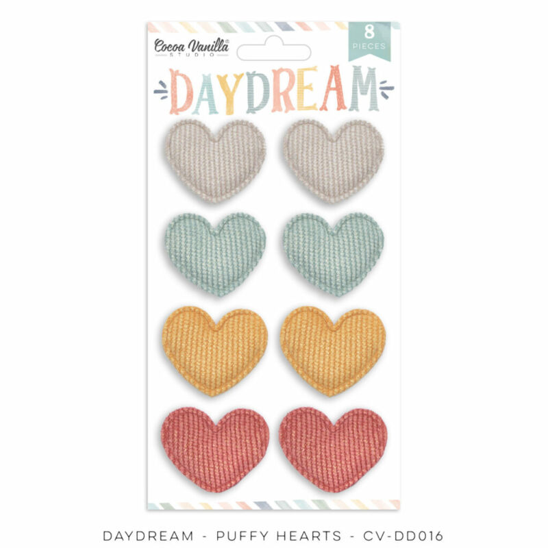 Cocoa Vanilla Studio - Daydream Puffy Hearts