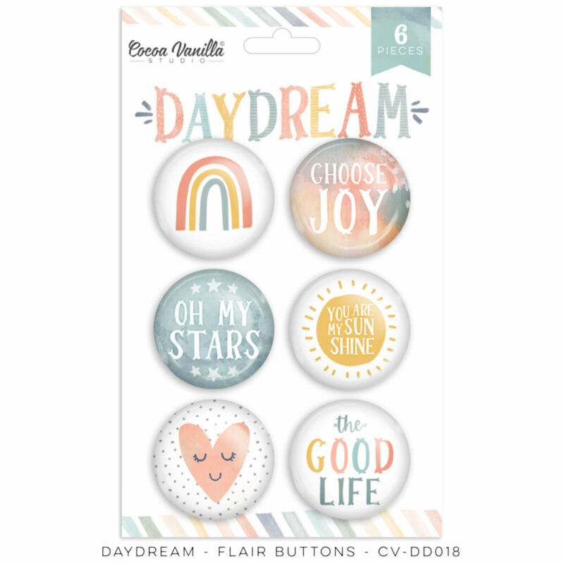 Cocoa Vanilla Studio - Daydream Flair Buttons