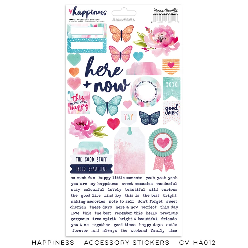 Cocoa Vanilla Studio - Happiness Accessory Stickers