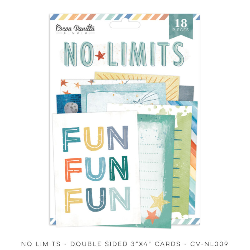 Cocoa Vanilla Studio - No Limits 3x4 kétoldalú kártyák