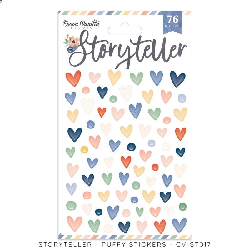 Cocoa Vanilla Studio - Storyteller Puffy Stickers