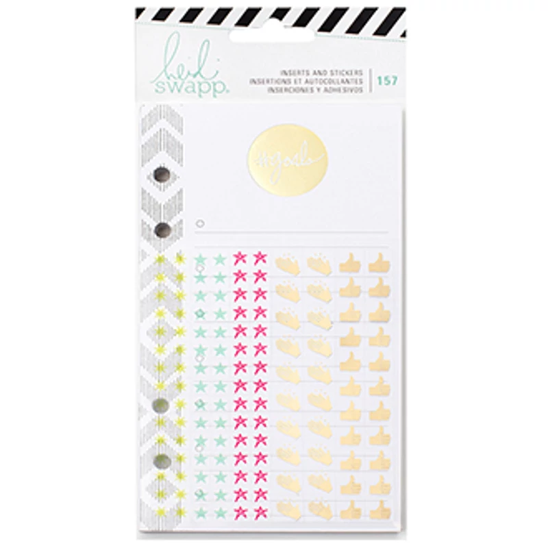 Heidi Swapp - Memory Planner 2017 - Planner Inserts - Goals