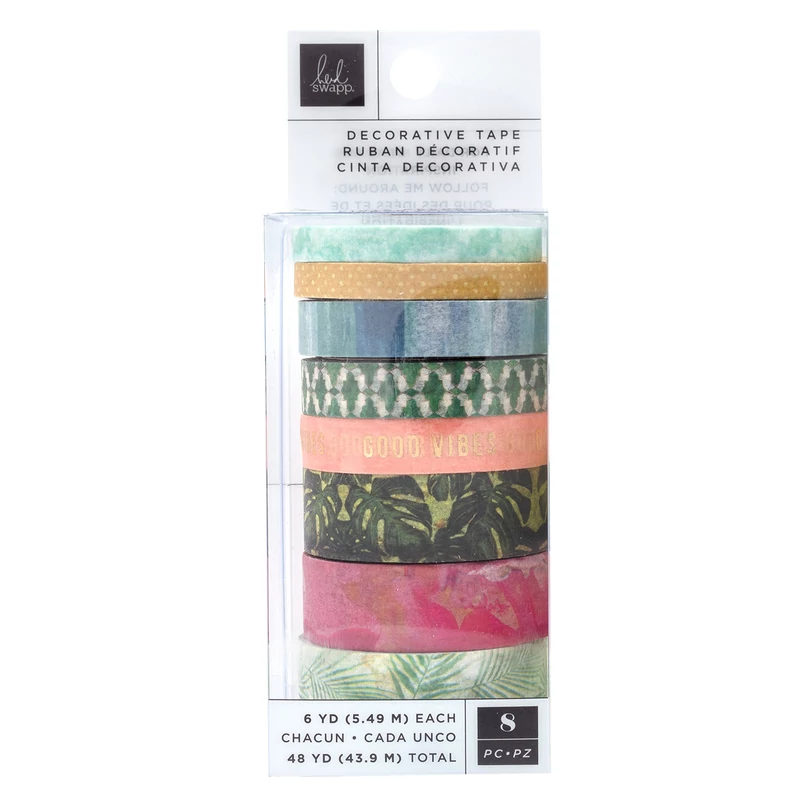 Heidi Swapp - Art Walk Washi Tape (8 Piece)