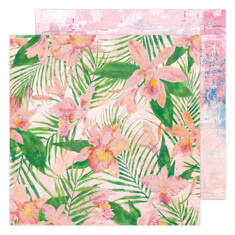 Heidi Swapp - Art Walk 12x12 papír - Full Bloom