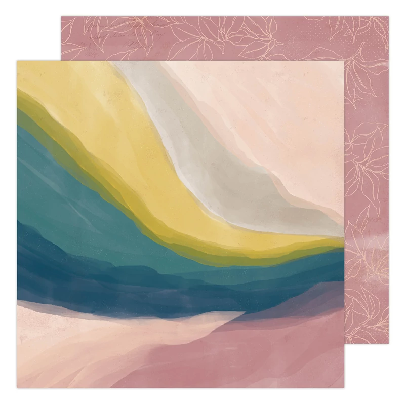Heidi Swapp - CareFree 12x12 Paper - Vista