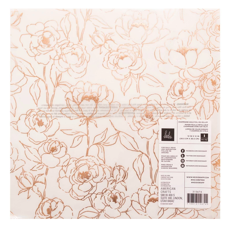 Heidi Swapp - CareFree 12x12 Specialty Paper 2