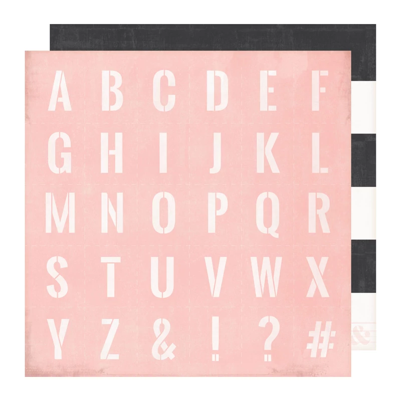 Heidi Swapp - Emerson Lane 12x12 Scrapbook Papír - Classic