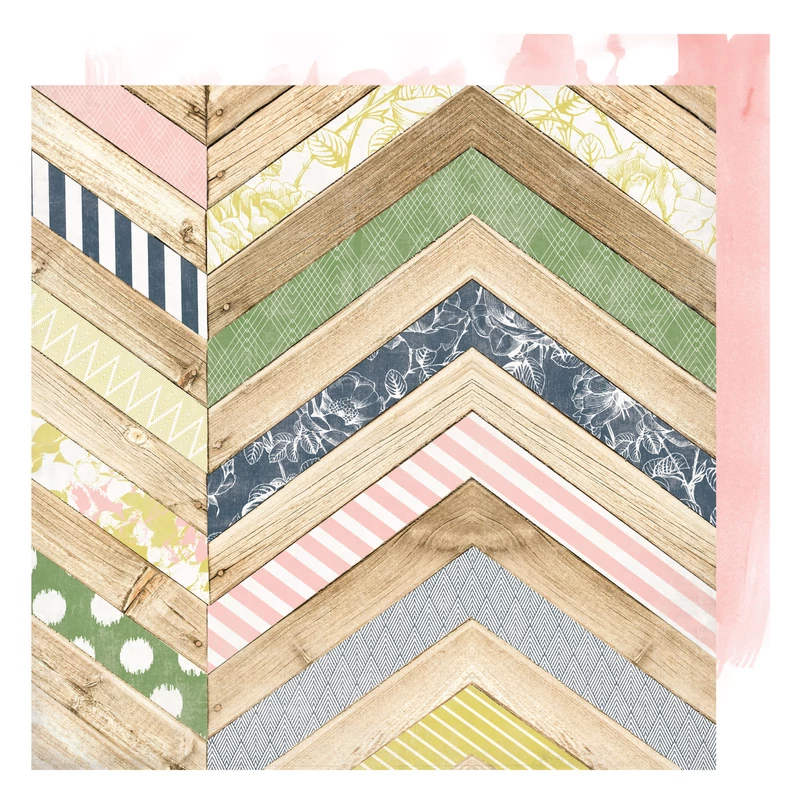 Heidi Swapp - Emerson Lane 12x12 Paper - Old School