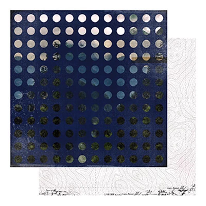 Heidi Swapp - Hawthorne 12x12 Paper - Dreamscape