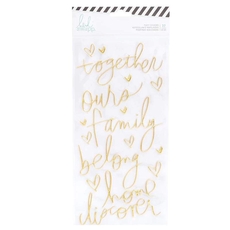 Heidi Swapp - Color Fresh Puffy Sticker (37 Piece)