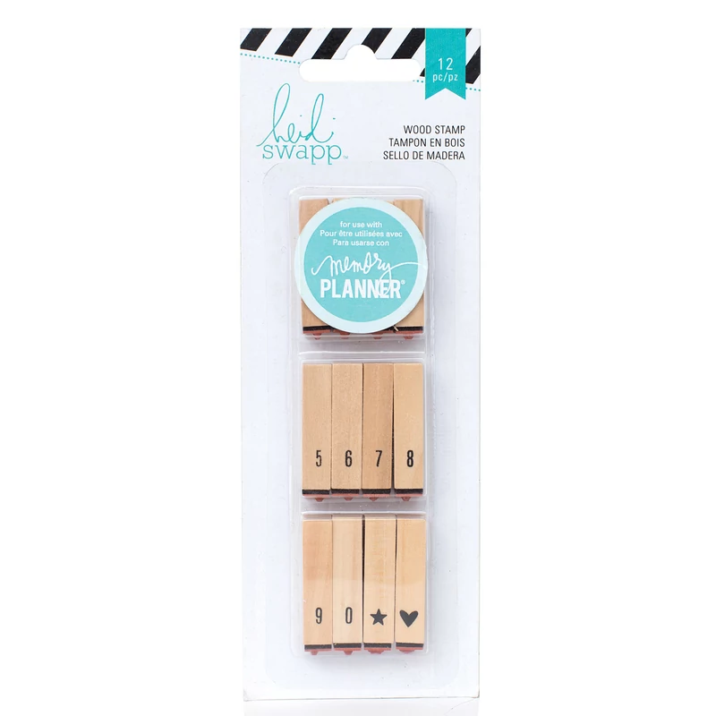 Heidi Swapp - Memory Planner Number Stamps