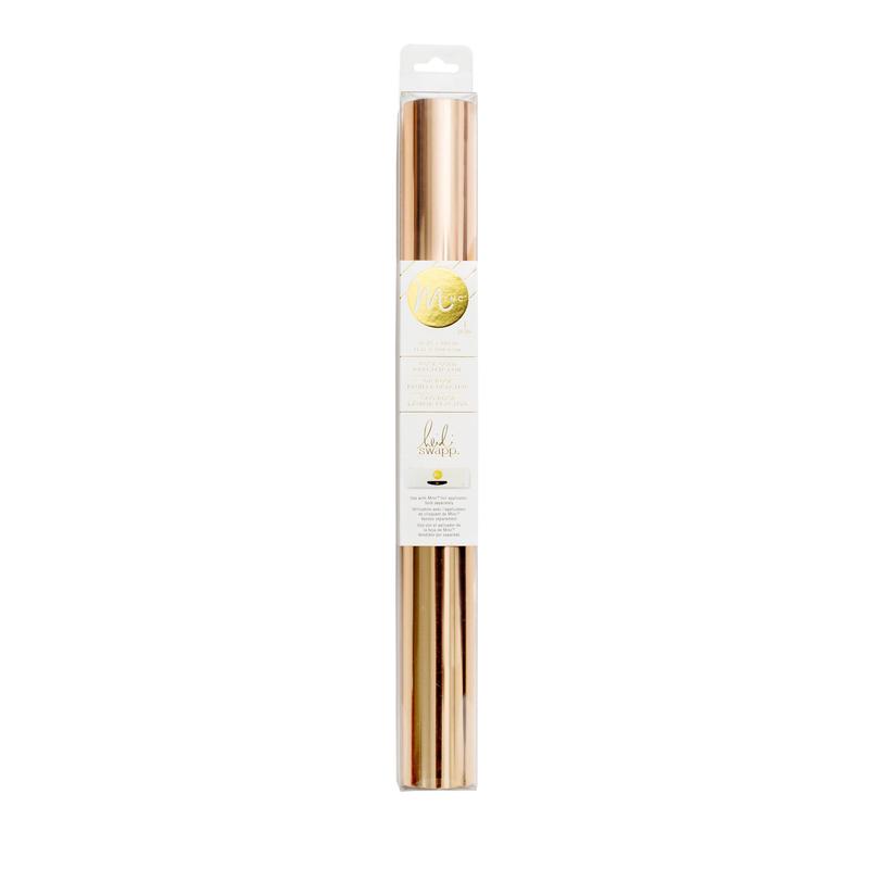 White 5/' Heidi Swapp Minc Foil Packs 12/" Reactive Foil