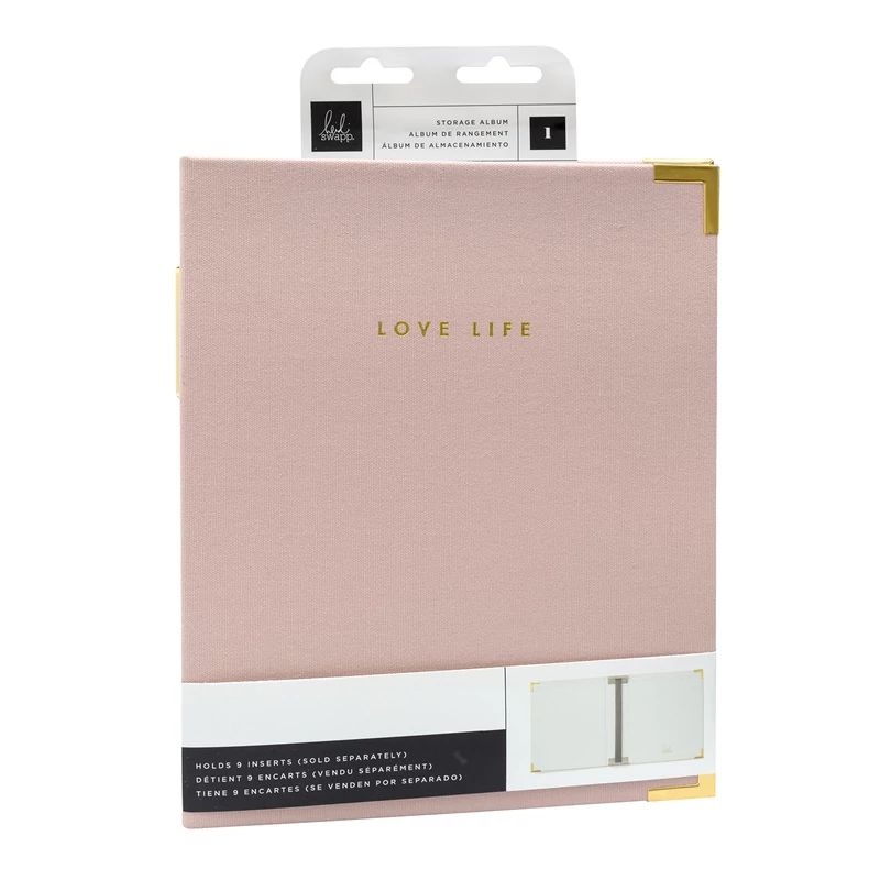 Heidi Swapp - Storyline Chapters 8x10 Album - Blush