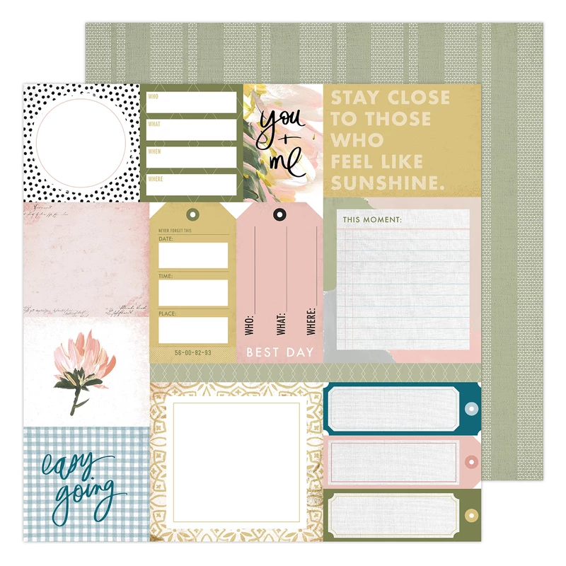 Heidi Swapp - Storyline Chapters 12x12 scrapbook papír - Everyday