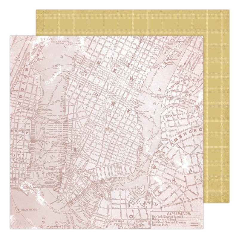 Heidi Swapp - Storyline Chapters 12x12 Paper - Lost