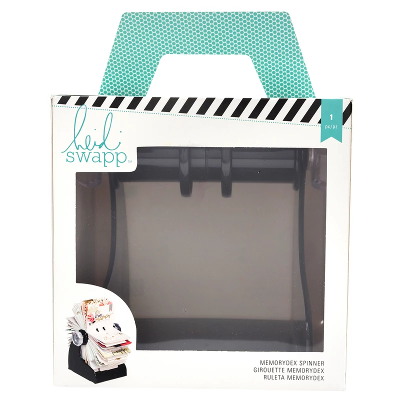 Heidi Swapp Memorydex Spinner - fekete