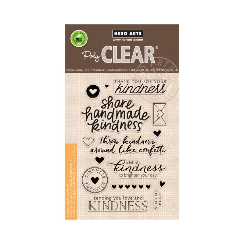 Hero Arts Clear Stamp - Share Handmade Kindness