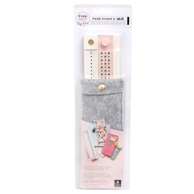 Pink Paislee - Paige Evans - Truly Grateful Book Binding Tool (5 Piece)