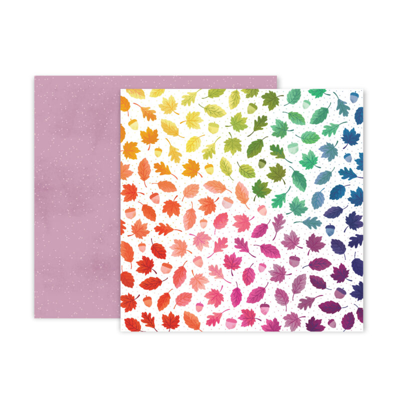 Pink Paislee - Paige Evans - Truly Grateful 12x12 Patterned Paper - 10