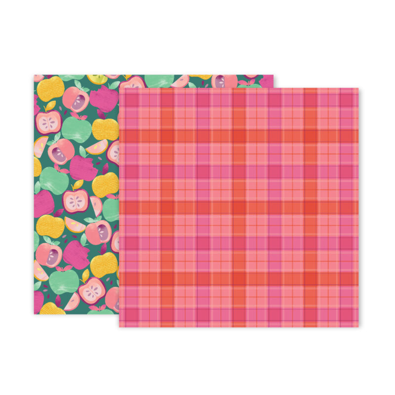 Pink Paislee - Paige Evans - Truly Grateful 12x12 Patterned Paper - 12