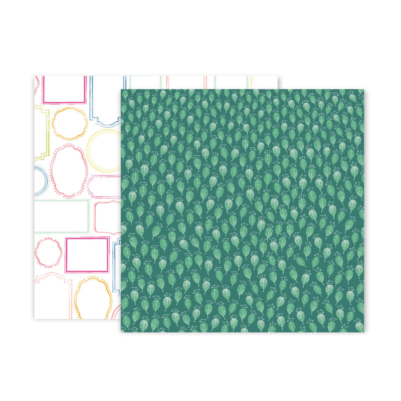 Pink Paislee - Paige Evans - Truly Grateful 12x12 Patterned Paper - 22