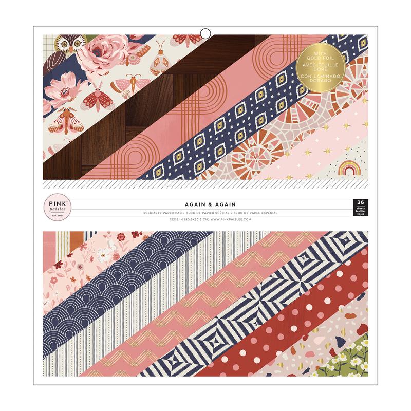 Free Shipping 1 Sheet Scrapbook Paper 12x12 Various Styles New
