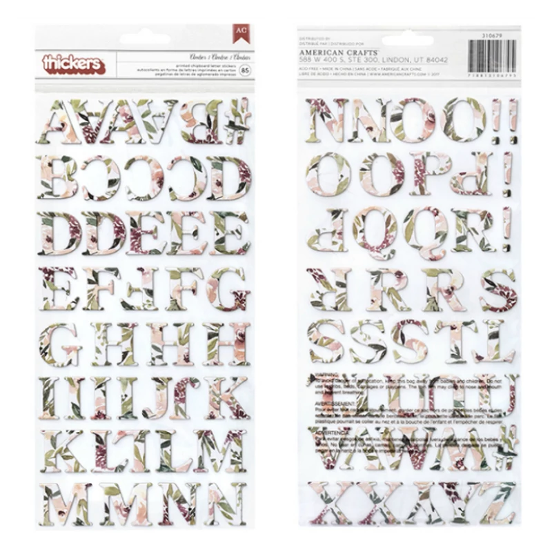 Pink Paislee - Auburn Lane Chipboard Thickers