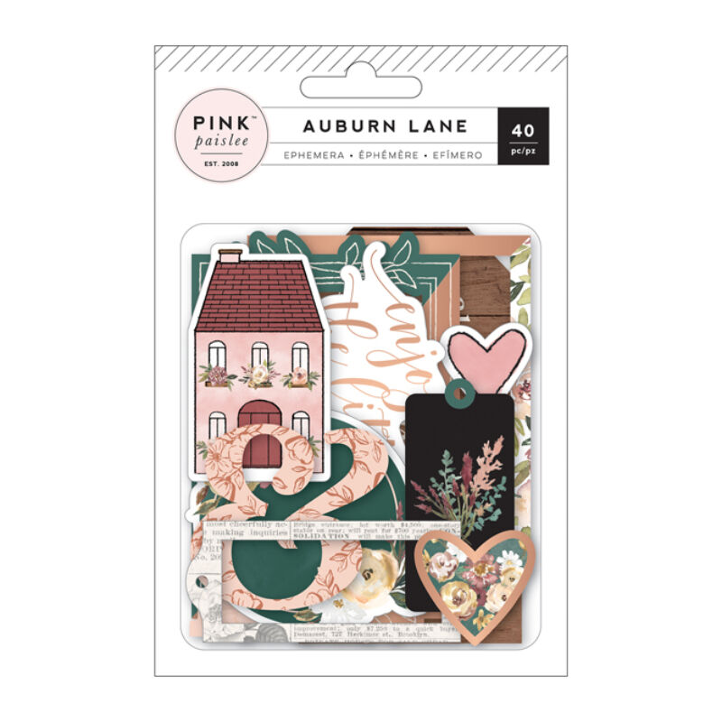 Pink Paislee - Auburn Lane Die Cut