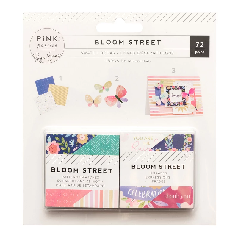 Pink Paislee - Paige Evans - Bloom Street 2x2 Mini Paper Pad (72 Sheets)