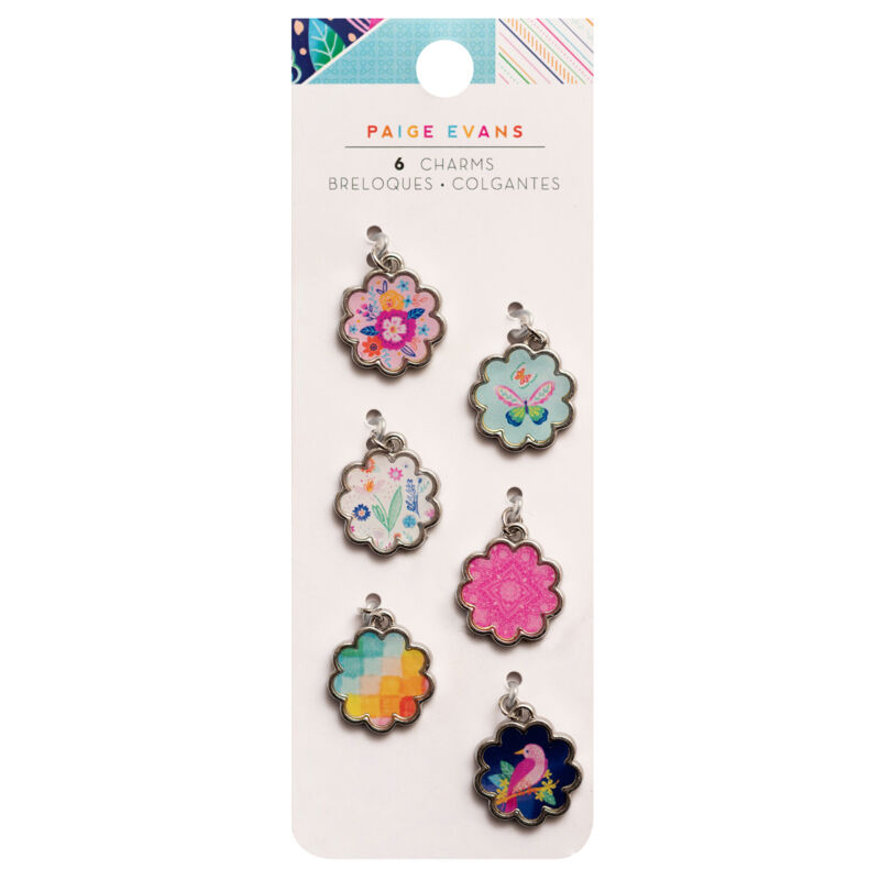 American Crafts - Paige Evans - Go the Scenic Route Charms (6 Piece)