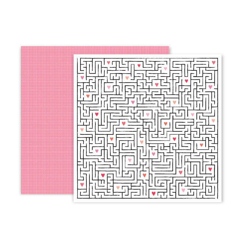 Pink Paislee - Lucky Us 12x12 Patterned Paper - 11