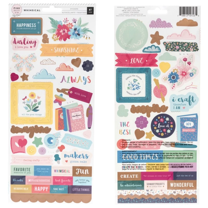 Pink Paislee - Paige Evans Whimsical 6x12 matrica (87 db)