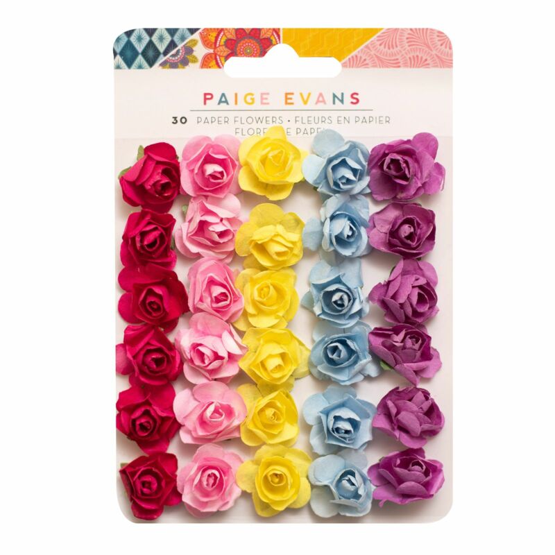 American Crafts - Paige Evans - Wonders Paper Flowers (30 Piece)