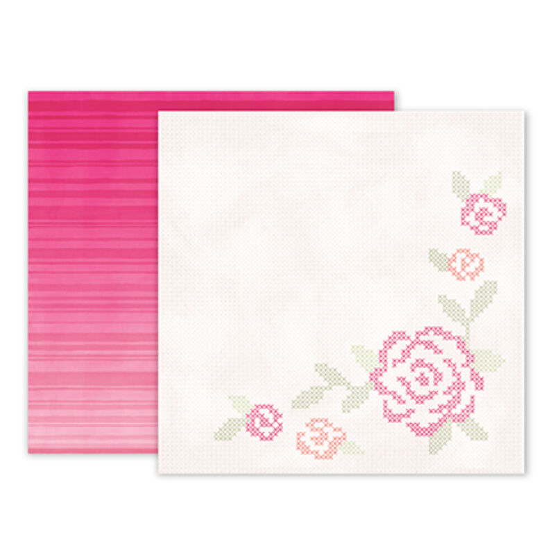 Pink Paislee - Paige Evans - Take Me Away 12 x 12 Double Sided Paper - 14