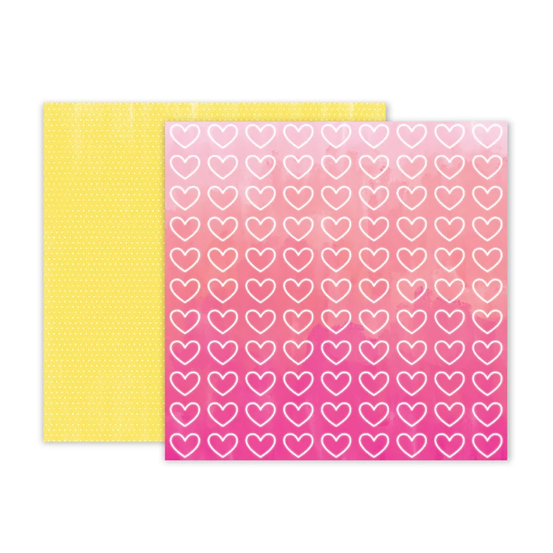 Pink Paislee - Summer Lights 12x12 Double Sided Paper - 11