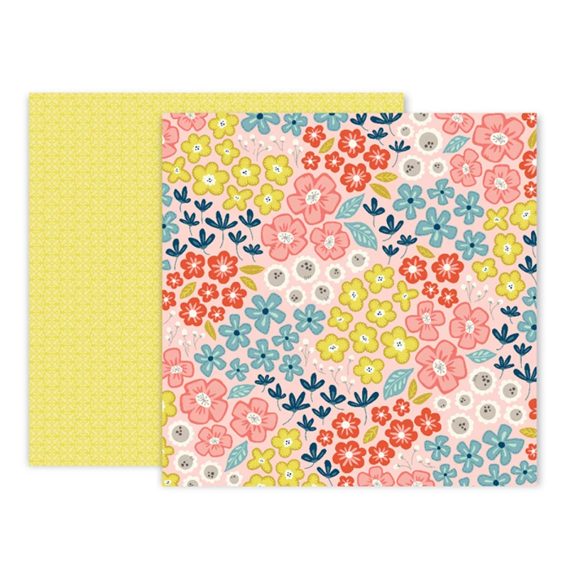 Pink Paislee - Paige Evans - Turn The Page 12x12 Paper - 15