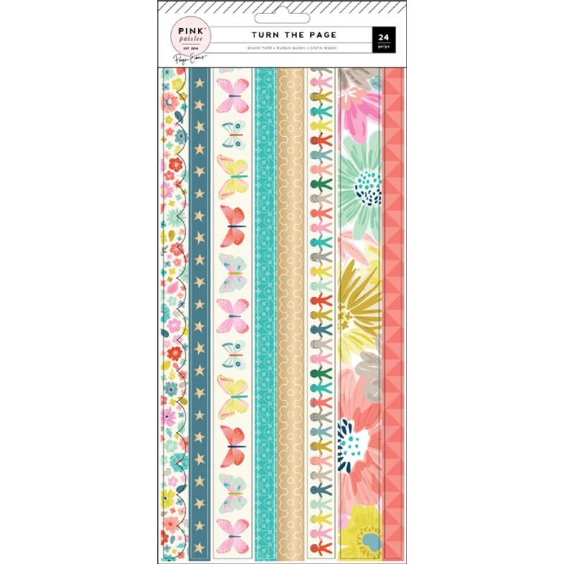 Pink Paislee - Paige Evans - Turn The Page Washi Booklet