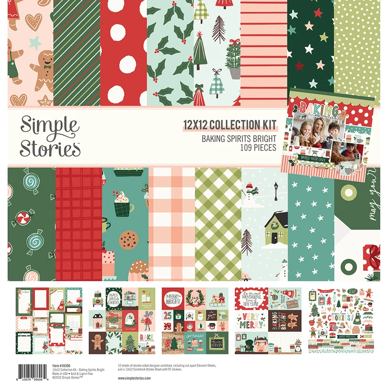 Simple Stories - Baking Spirits Bright Collection Kit