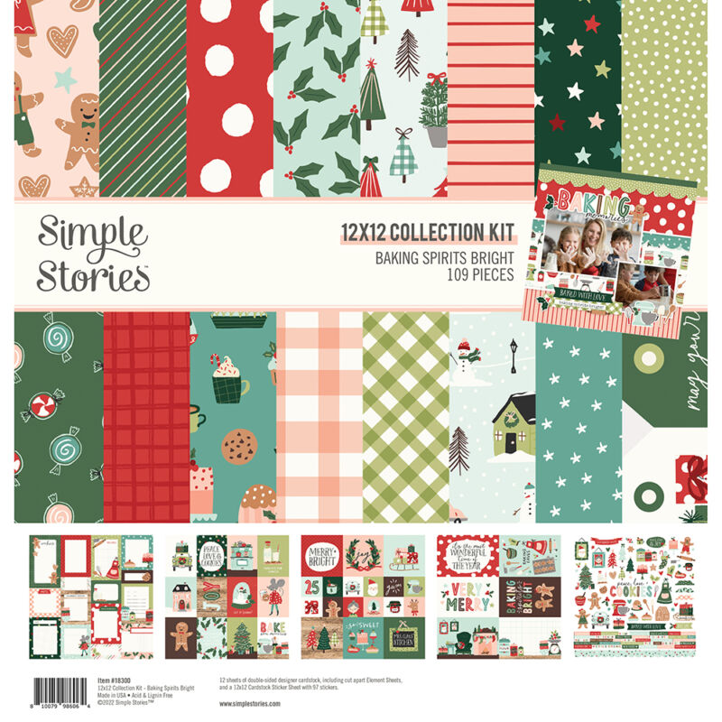 Simple Stories - Baking Spirits Bright Collection Kit