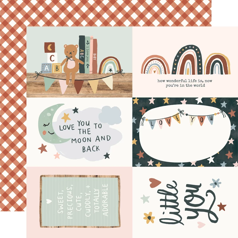 Simple Stories - Boho Baby 4x6 Elements