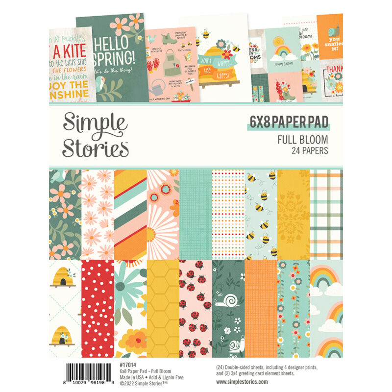 Simple Stories - Full Bloom 6x8 Pad