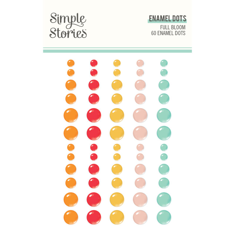 Simple Stories - Full Bloom Enamel Dots