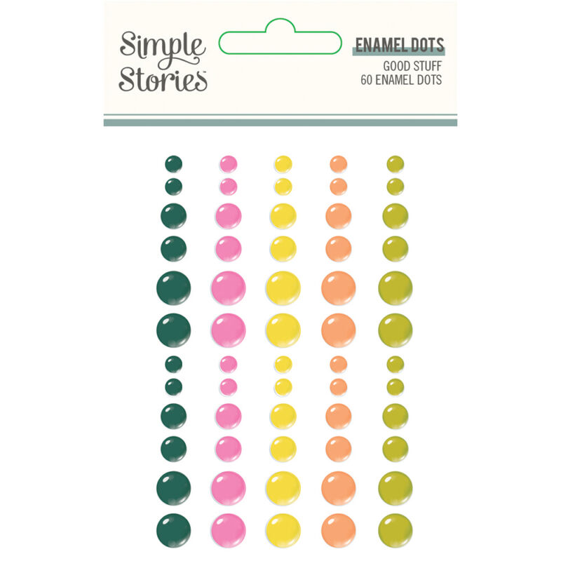 Simple Stories - Good Stuff Enamel Dots