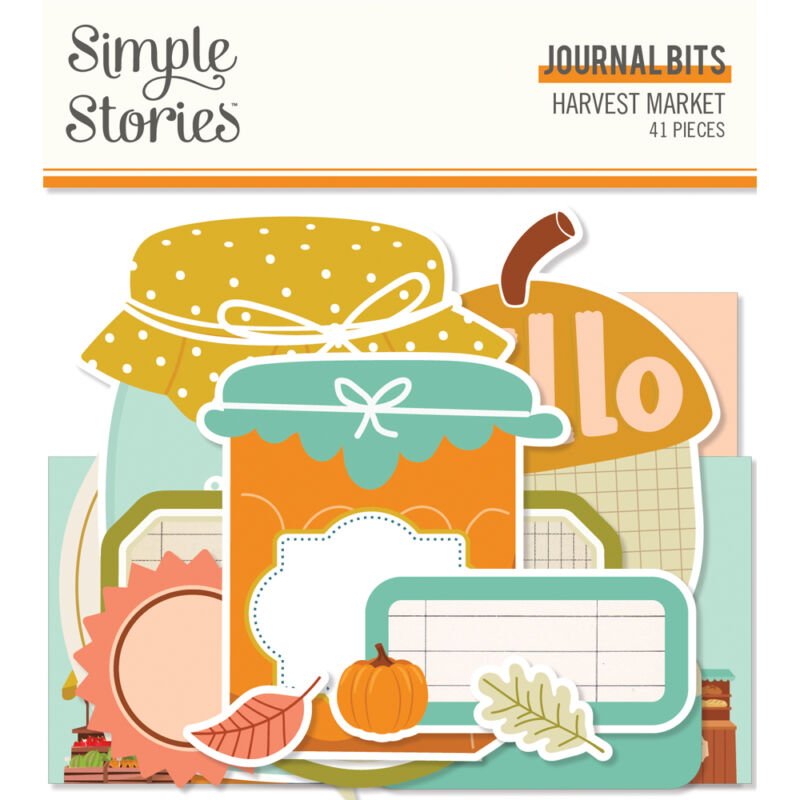 Simple Stories - Harvest Market Journal Bits