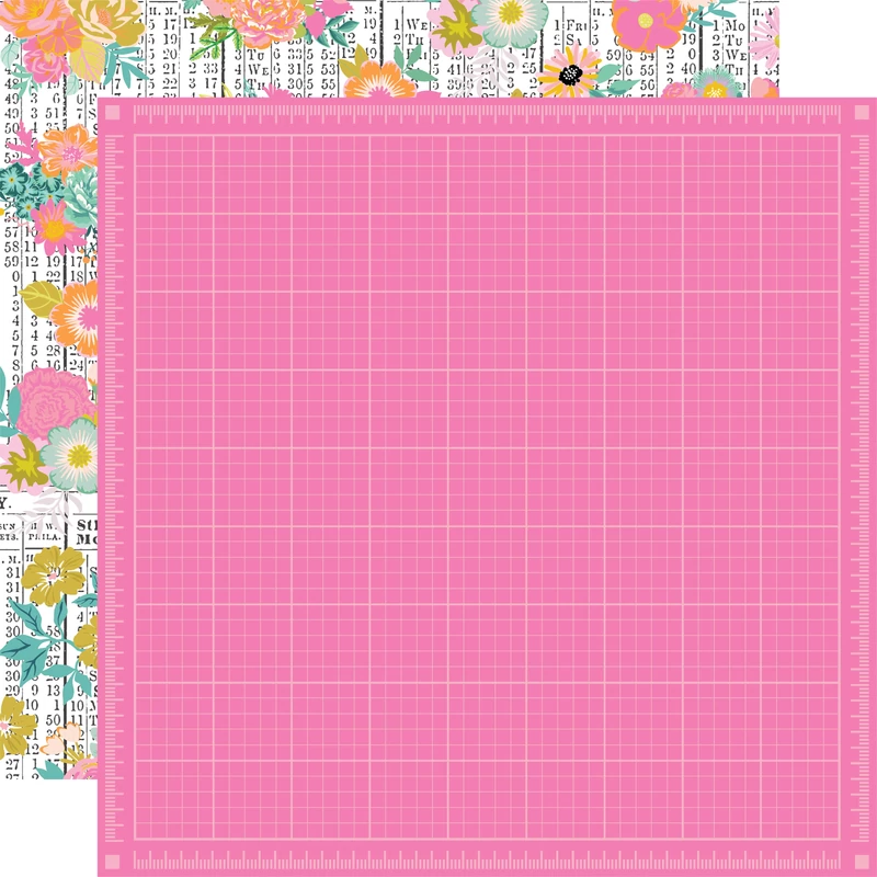 Simple Stories - Let's Get Crafty 12x12 Paper - Be Creative