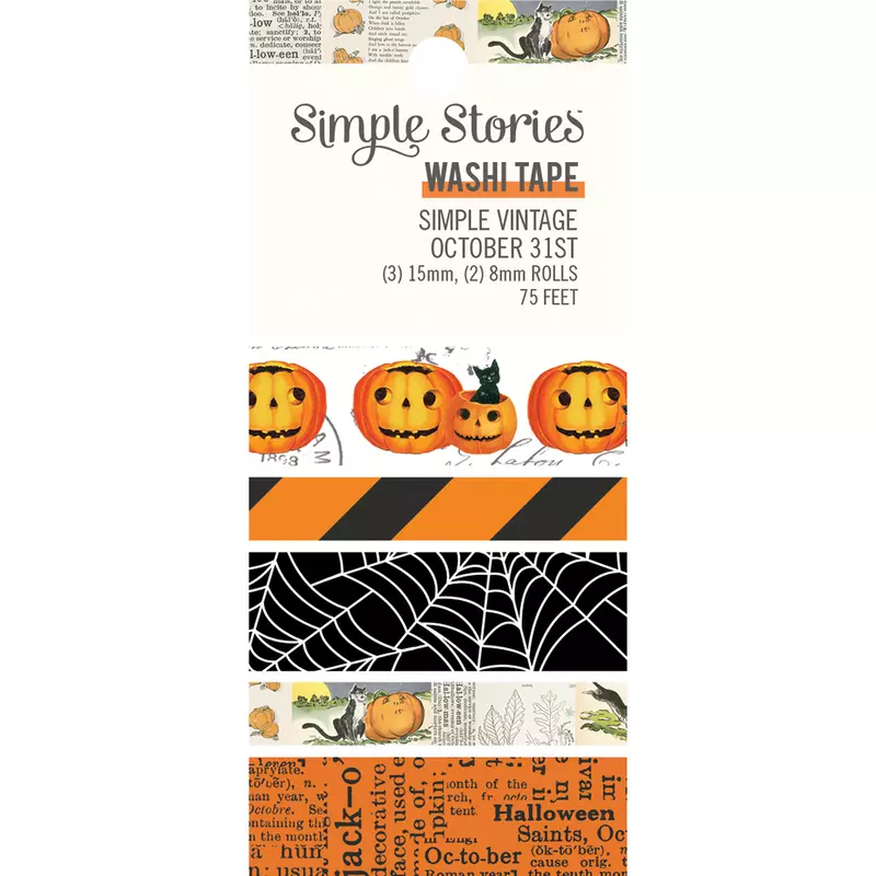 Simple Stories - Simple Vintage October 31st Washi Tape