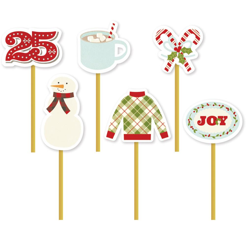 Simple Stories - Classic Christmas Decorative Clips