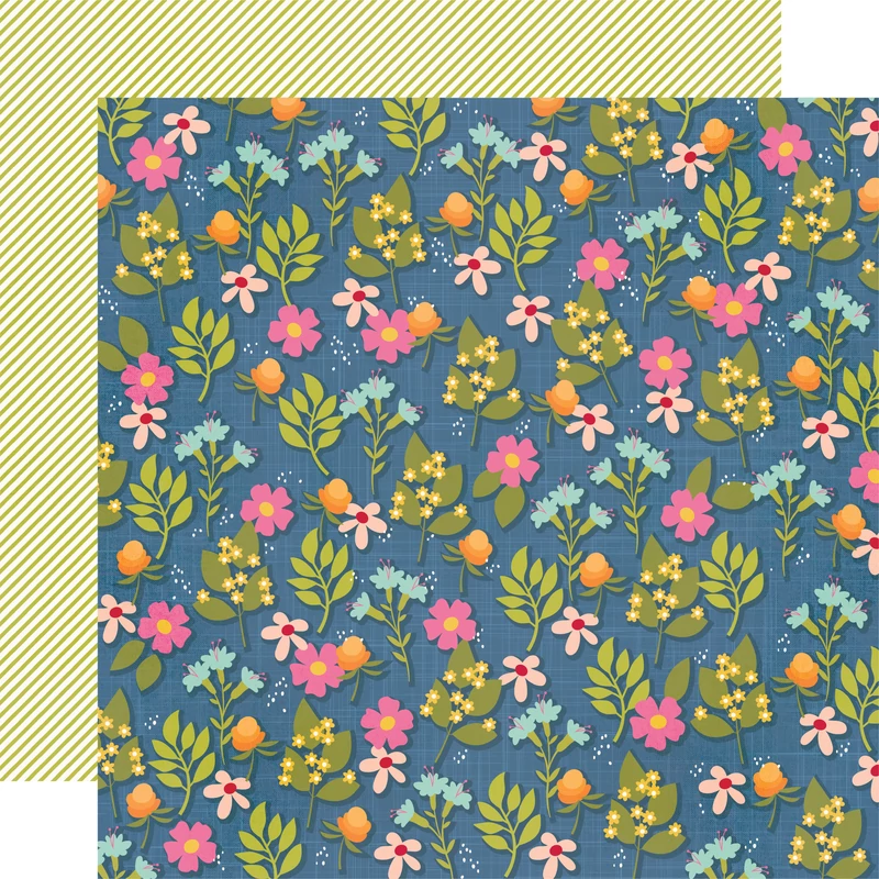 Simple Stories - Summer Lovin' 12x12 Paper - Simply Paradise
