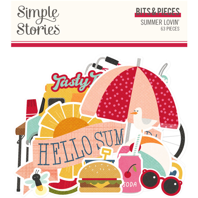 Simple Stories - Summer Lovin' Bits & Pieces