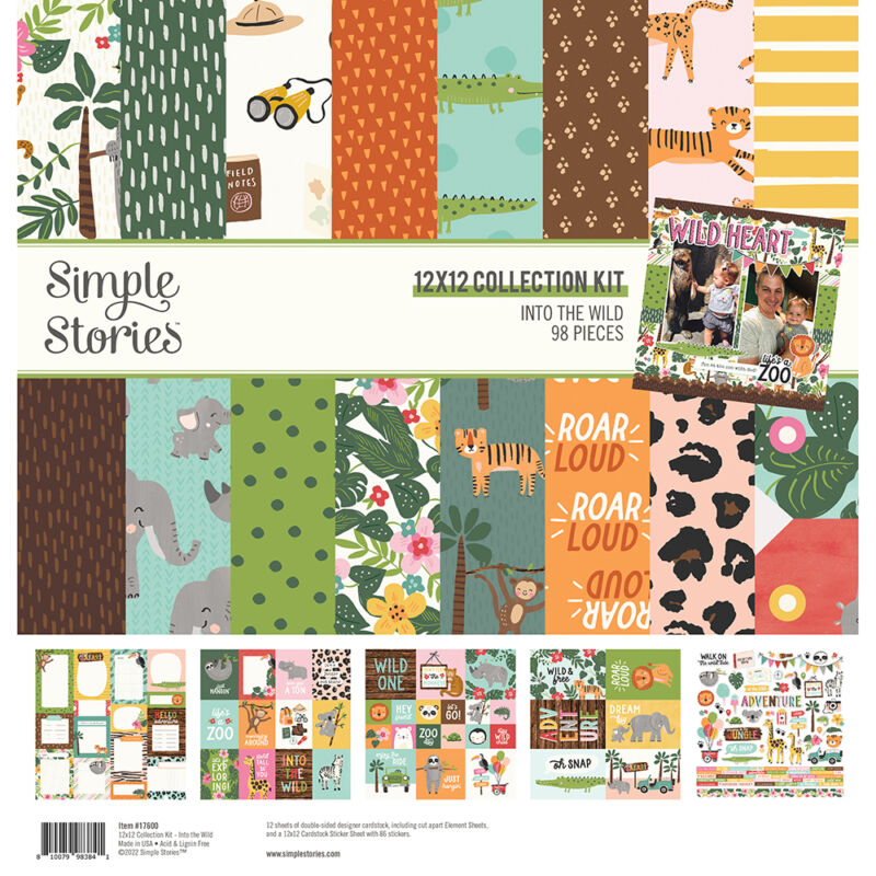 Simple Stories - Into the Wild 12x12 Collection Kit